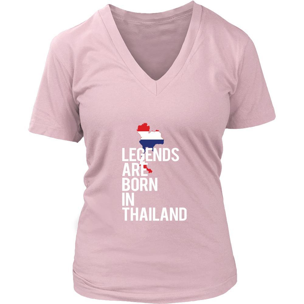 Thailand Shirt - Legends are born in Thailand - National Heritage Gift-T-shirt-Teelime | shirts-hoodies-mugs