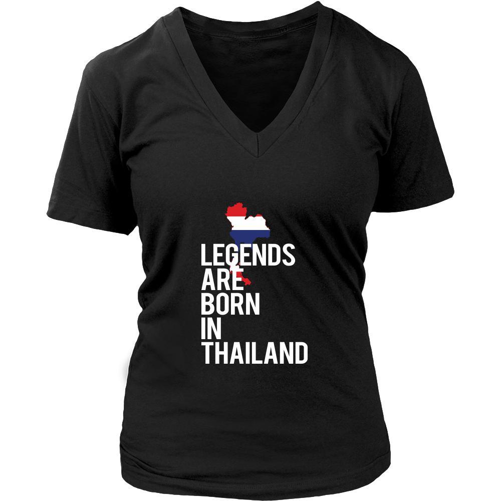Thailand Shirt - Legends are born in Thailand - National Heritage Gift-T-shirt-Teelime | shirts-hoodies-mugs
