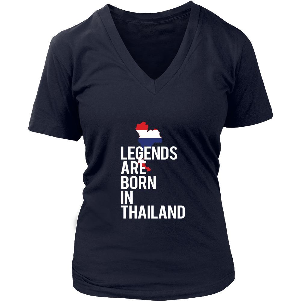 Thailand Shirt - Legends are born in Thailand - National Heritage Gift-T-shirt-Teelime | shirts-hoodies-mugs