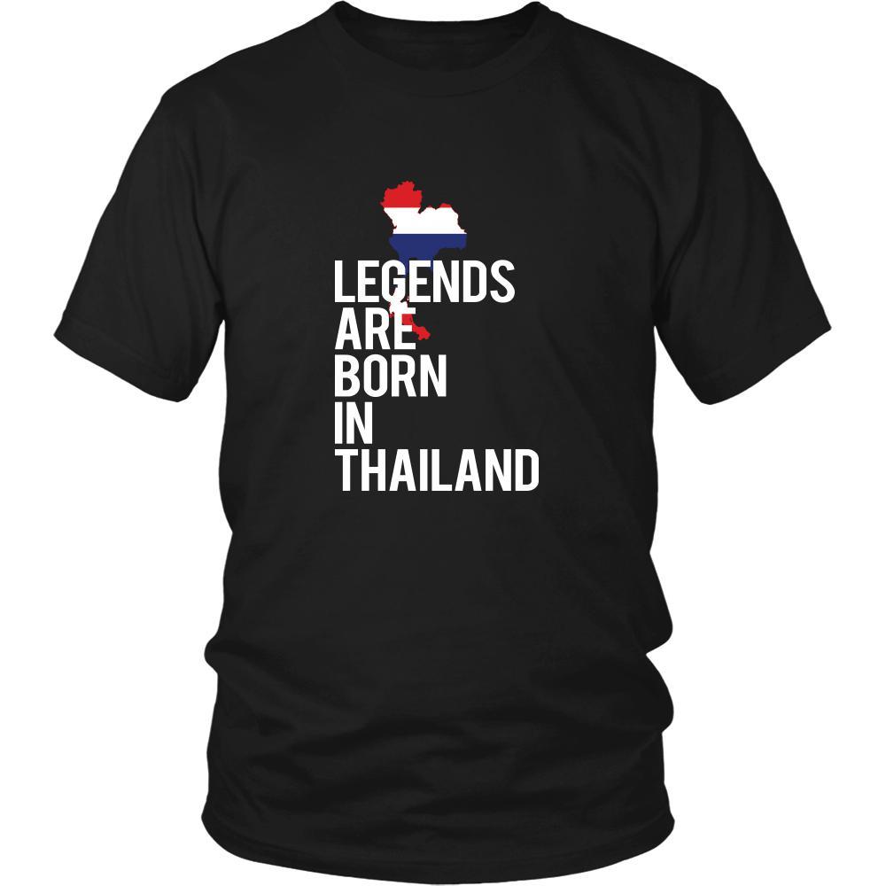 Thailand Shirt - Legends are born in Thailand - National Heritage Gift-T-shirt-Teelime | shirts-hoodies-mugs
