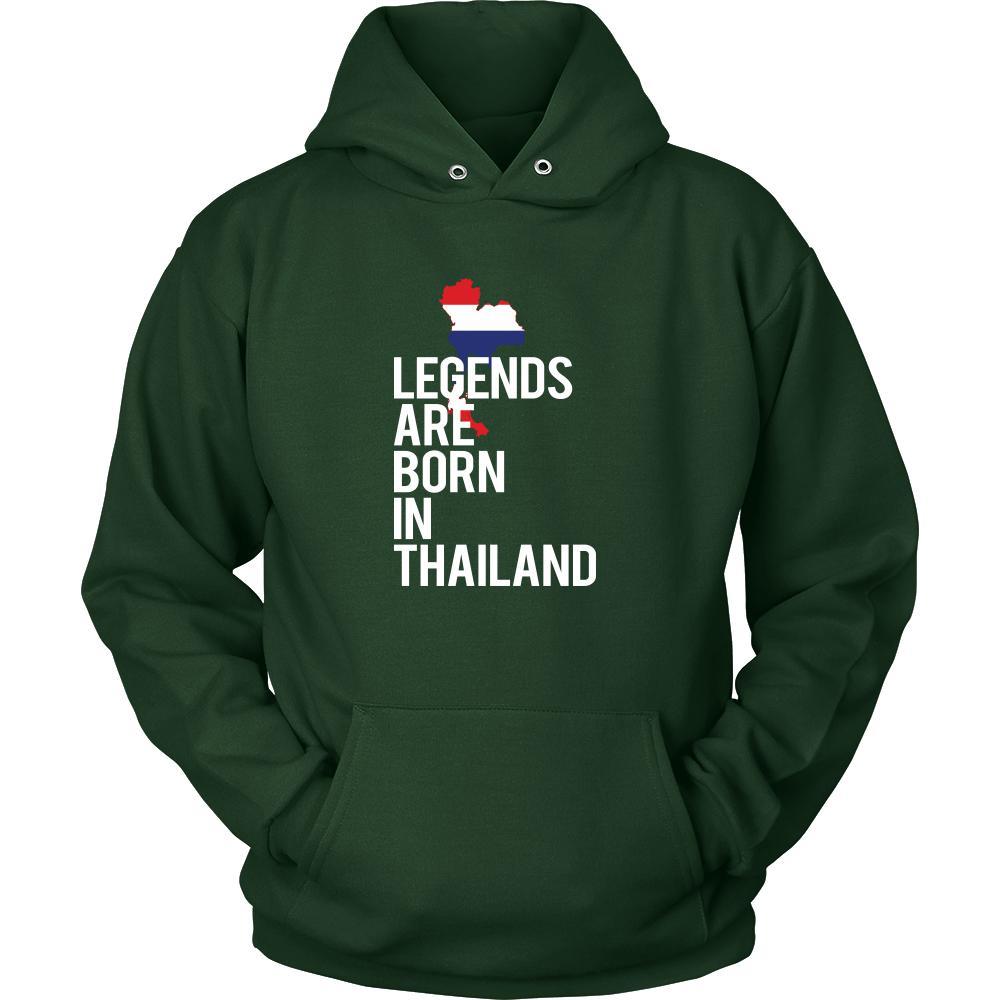 Thailand Shirt - Legends are born in Thailand - National Heritage Gift-T-shirt-Teelime | shirts-hoodies-mugs