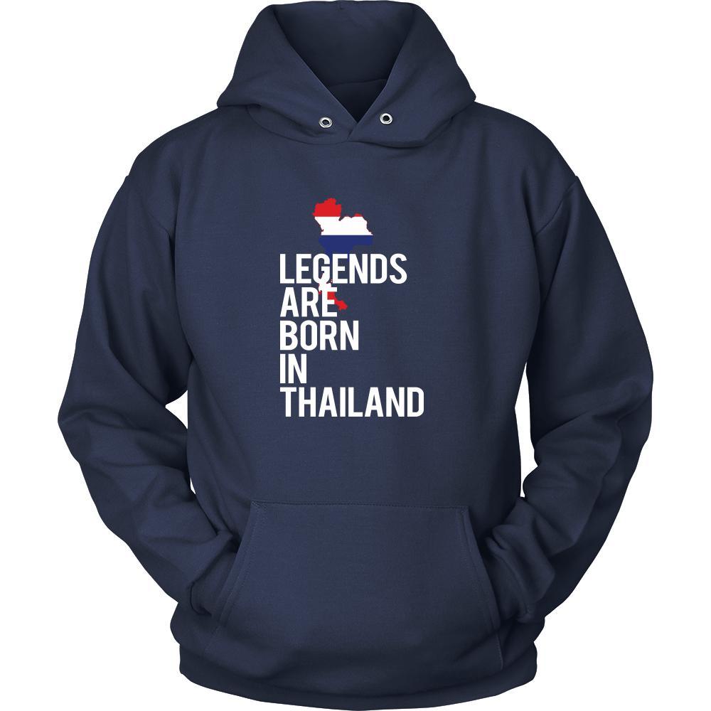 Thailand Shirt - Legends are born in Thailand - National Heritage Gift-T-shirt-Teelime | shirts-hoodies-mugs