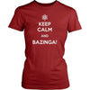 The Big Bang Theory T Shirt - Keep Calm And Bazinga - TV & Movies-T-shirt-Teelime | shirts-hoodies-mugs