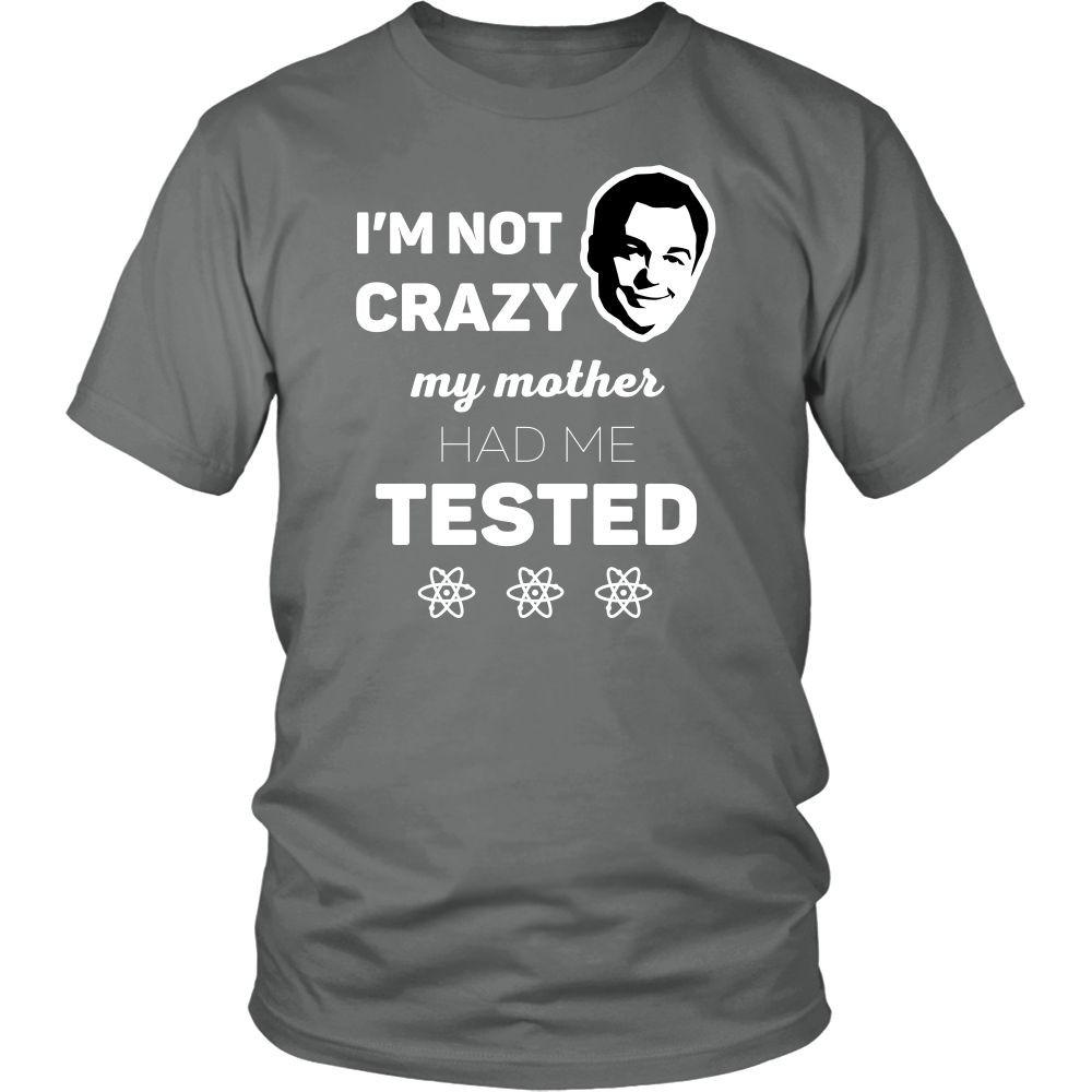 The Big Bang Theory Tank Top - I'm Not Crazy - TV & Movies-T-shirt-Teelime | shirts-hoodies-mugs