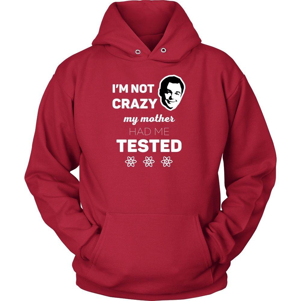 The Big Bang Theory Tank Top - I'm Not Crazy - TV & Movies-T-shirt-Teelime | shirts-hoodies-mugs