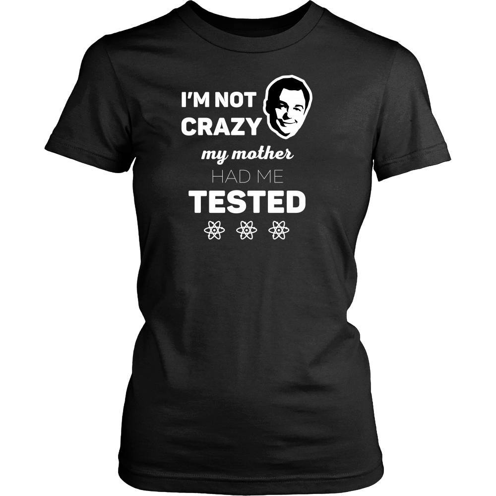 The Big Bang Theory Tank Top - I'm Not Crazy - TV & Movies-T-shirt-Teelime | shirts-hoodies-mugs