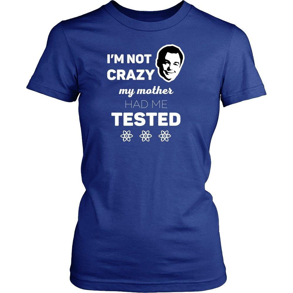 The Big Bang Theory Tank Top - I'm Not Crazy - TV & Movies-T-shirt-Teelime | shirts-hoodies-mugs
