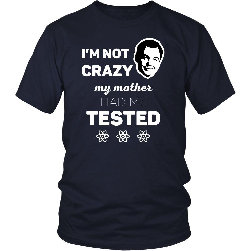 The Big Bang Theory Tank Top - I'm Not Crazy - TV & Movies-T-shirt-Teelime | shirts-hoodies-mugs