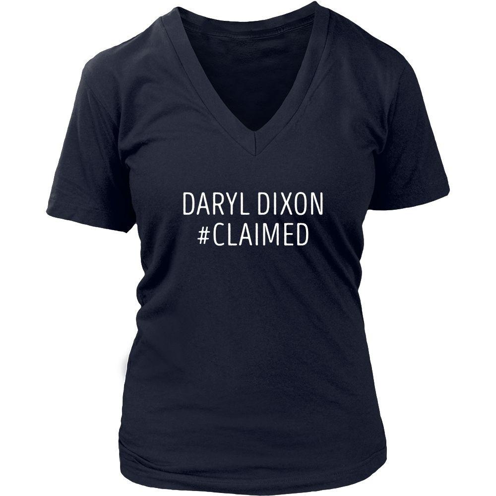 The Walking Dead T Shirt - Daryl Dixon #Claimed - TV & Movies-T-shirt-Teelime | shirts-hoodies-mugs