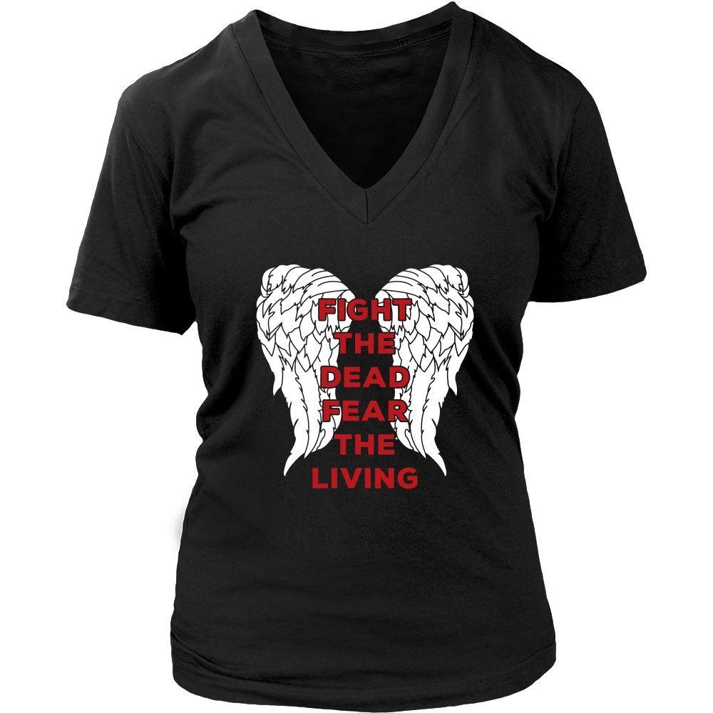 The Walking Dead T Shirt - Daryl Wings - TV & Movies T Shirt-T-shirt-Teelime | shirts-hoodies-mugs