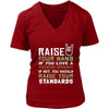 Therapist Assistant Shirt - Raise your hand if you love Therapist Assistant, if not raise your standards - Profession Gift-T-shirt-Teelime | shirts-hoodies-mugs