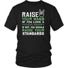 Therapist Assistant Shirt - Raise your hand if you love Therapist Assistant, if not raise your standards - Profession Gift-T-shirt-Teelime | shirts-hoodies-mugs