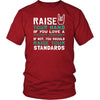 Therapy Assistant Shirt - Raise your hand if you love Therapy Assistant, if not raise your standards - Profession Gift-T-shirt-Teelime | shirts-hoodies-mugs