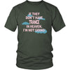 Trance Shirt - If they don't have trance in heaven I'm not going- Music Gift-T-shirt-Teelime | shirts-hoodies-mugs