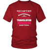 Translator Shirt - You can't buy happiness but you can become a Translator and that's pretty much the same thing Profession-T-shirt-Teelime | shirts-hoodies-mugs