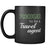 Travel agent Proud To Be A Travel agent 11oz Black Mug