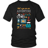 Traveling T Shirt - Let's go on an adventure-T-shirt-Teelime | shirts-hoodies-mugs