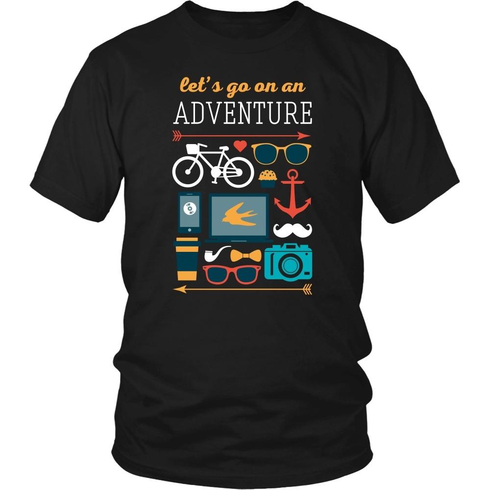 Traveling T Shirt - Let's go on an adventure