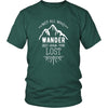 Traveling T Shirt - Not all who wander are lost-T-shirt-Teelime | shirts-hoodies-mugs