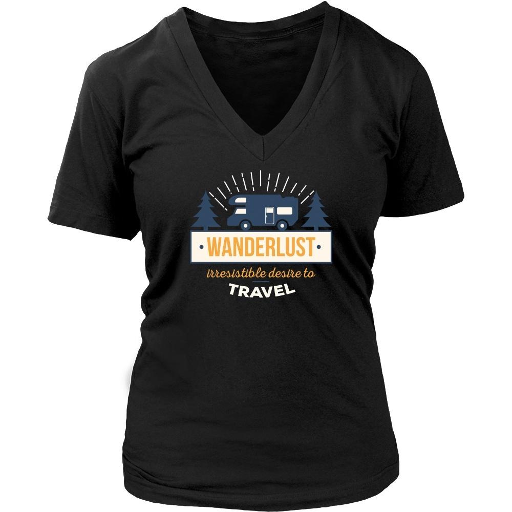 Wanderlust: A Longing To Travel T-Shirt Wanderlust: A Longing To Travel T-Shirt