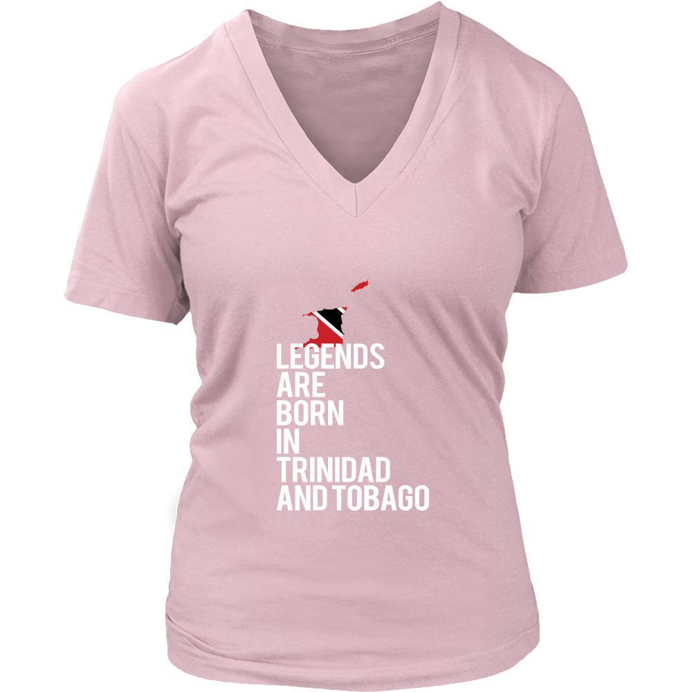 Trinidad and Tobago Shirt - Legends are born in Trinidad and Tobago - National Heritage Gift-T-shirt-Teelime | shirts-hoodies-mugs