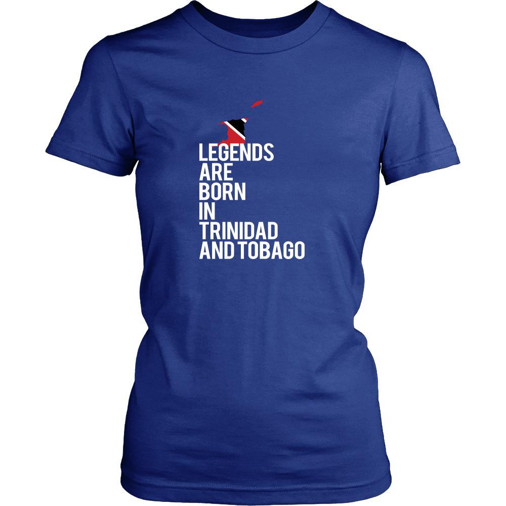 Trinidad and Tobago Shirt - Legends are born in Trinidad and Tobago - National Heritage Gift-T-shirt-Teelime | shirts-hoodies-mugs