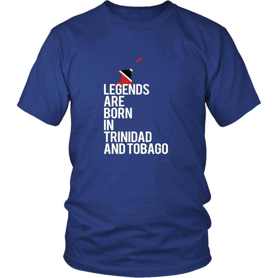 Trinidad and Tobago Shirt - Legends are born in Trinidad and Tobago - National Heritage Gift-T-shirt-Teelime | shirts-hoodies-mugs