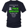 Truck Driver Shirt - Everyone relax the Truck Driveris here, the day will be save shortly - Profession Gift-T-shirt-Teelime | shirts-hoodies-mugs