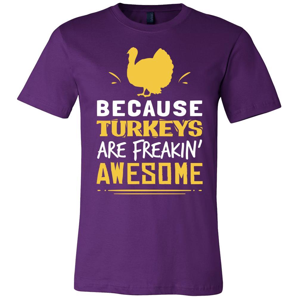 Turkey Shirt - Freakin Awesome - Animal Lover Gift-T-shirt-Teelime | shirts-hoodies-mugs