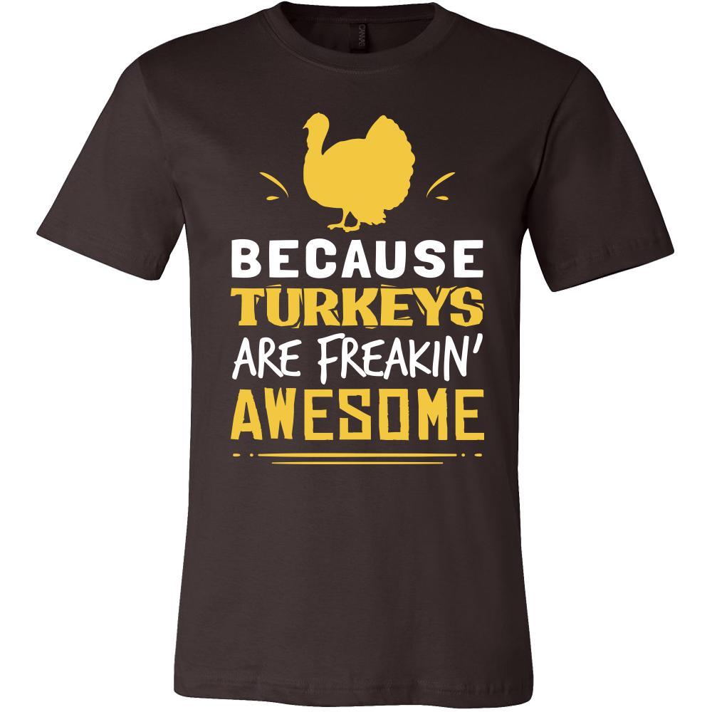 Turkey Shirt - Freakin Awesome - Animal Lover Gift-T-shirt-Teelime | shirts-hoodies-mugs