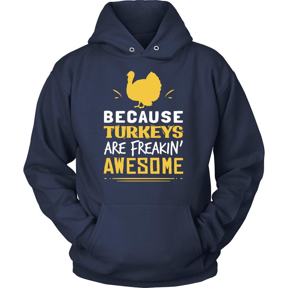 Turkey Shirt - Freakin Awesome - Animal Lover Gift-T-shirt-Teelime | shirts-hoodies-mugs