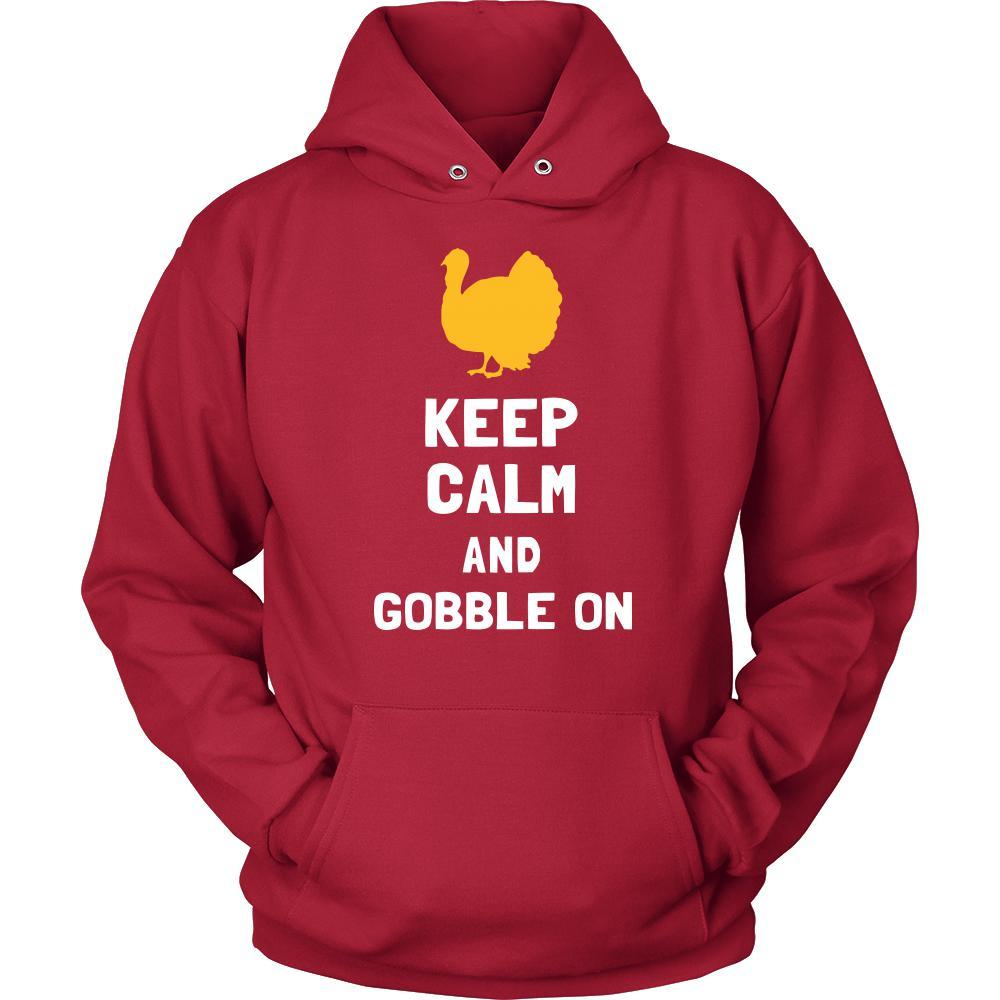Turkey Shirt - Gobble On - Animal Lover Gift-T-shirt-Teelime | shirts-hoodies-mugs