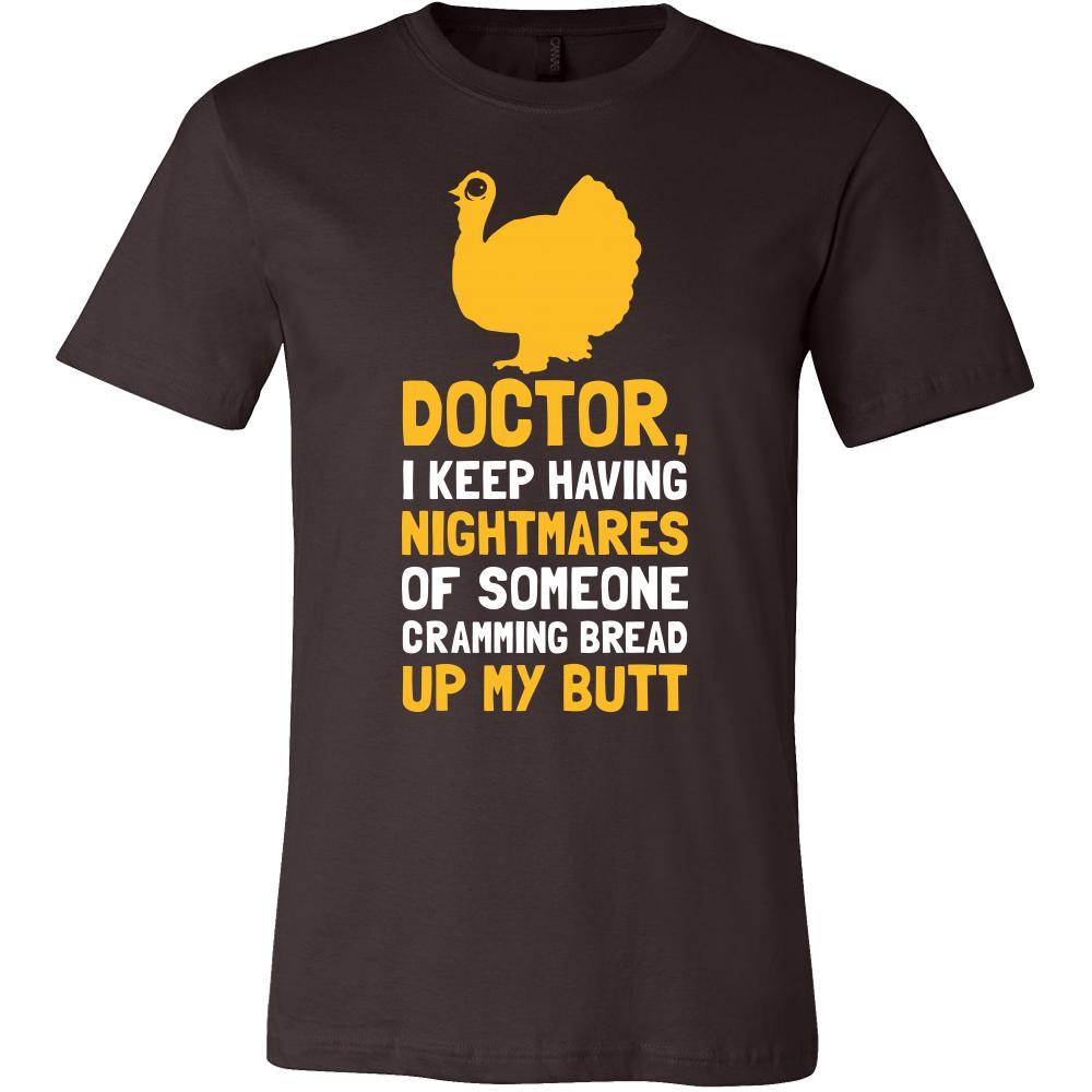 Turkey Shirt - Nightmares - Animal Lover Gift-T-shirt-Teelime | shirts-hoodies-mugs