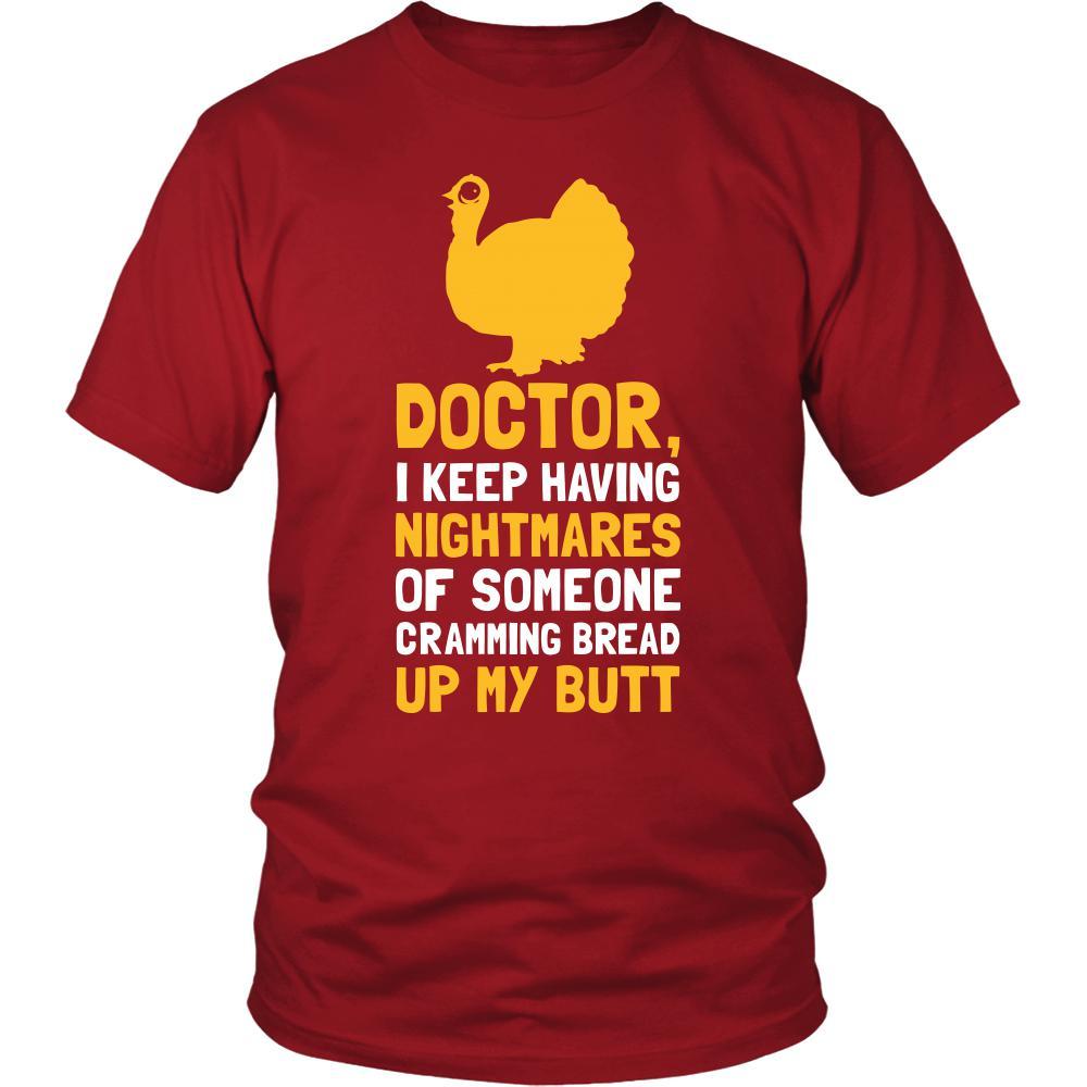 Turkey Shirt - Nightmares - Animal Lover Gift-T-shirt-Teelime | shirts-hoodies-mugs