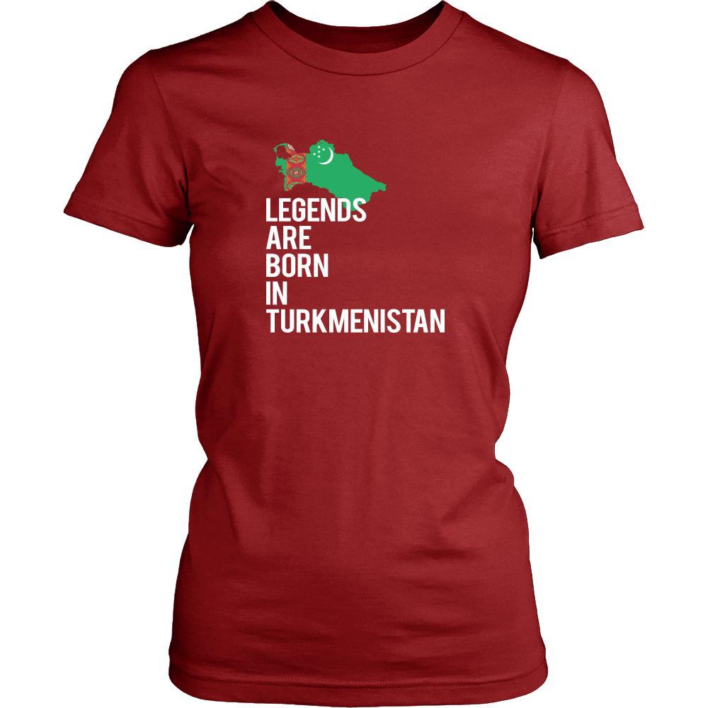 Turkmenistan Shirt - Legends are born in Turkmenistan - National Heritage Gift-T-shirt-Teelime | shirts-hoodies-mugs