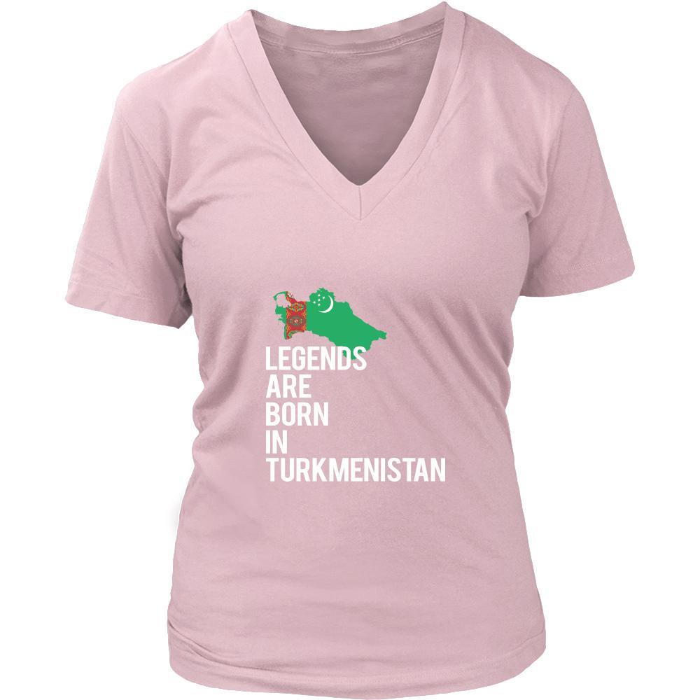 Turkmenistan Shirt - Legends are born in Turkmenistan - National Heritage Gift-T-shirt-Teelime | shirts-hoodies-mugs
