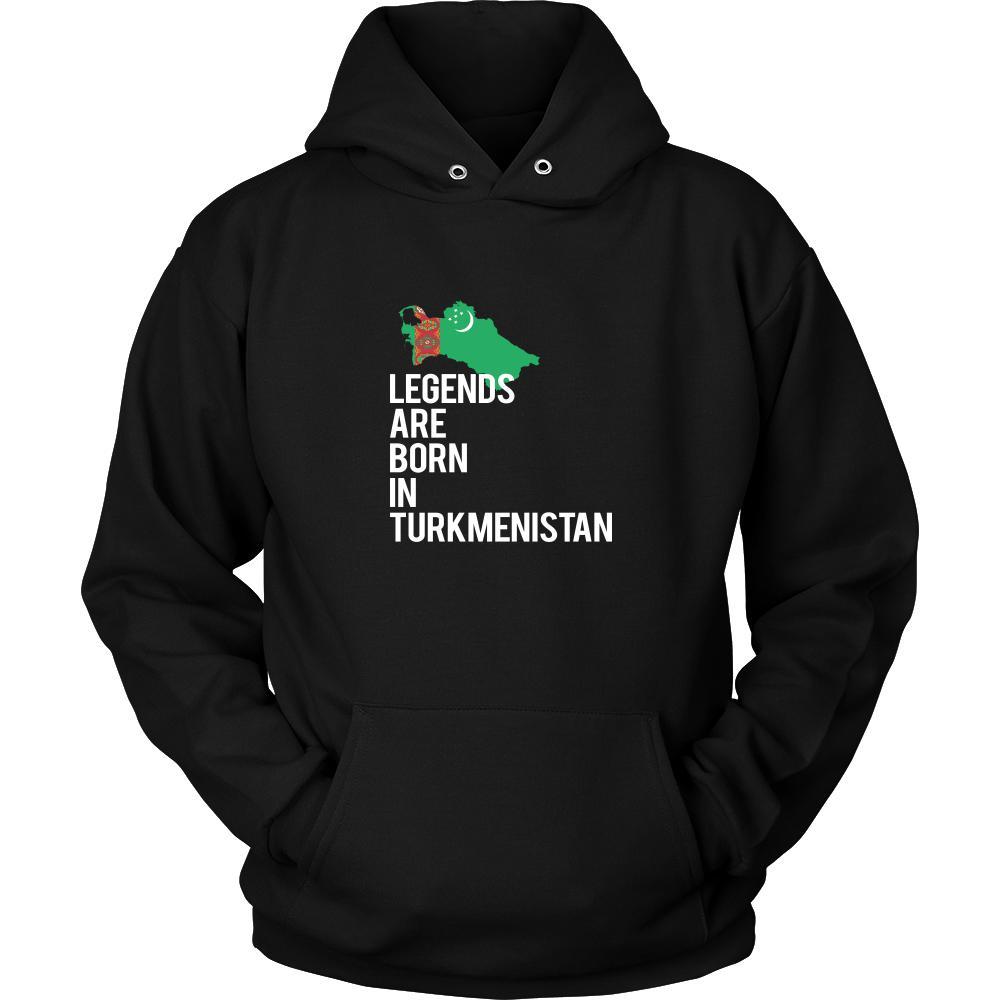 Turkmenistan Shirt - Legends are born in Turkmenistan - National Heritage Gift-T-shirt-Teelime | shirts-hoodies-mugs