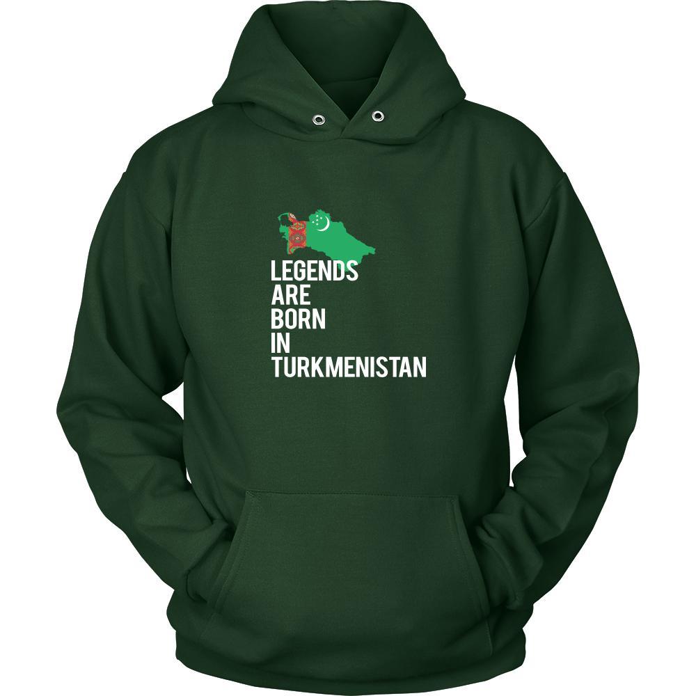 Turkmenistan Shirt - Legends are born in Turkmenistan - National Heritage Gift-T-shirt-Teelime | shirts-hoodies-mugs
