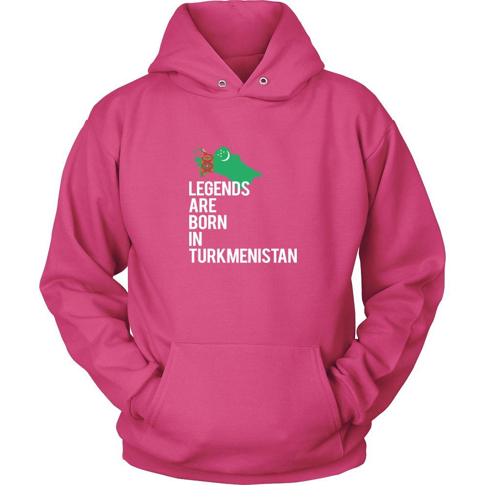 Turkmenistan Shirt - Legends are born in Turkmenistan - National Heritage Gift-T-shirt-Teelime | shirts-hoodies-mugs