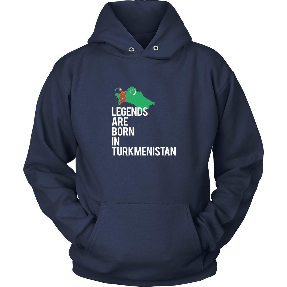Turkmenistan Shirt - Legends are born in Turkmenistan - National Heritage Gift-T-shirt-Teelime | shirts-hoodies-mugs