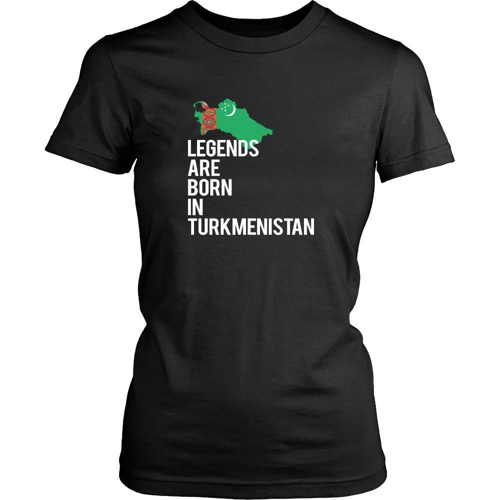 Turkmenistan Shirt - Legends are born in Turkmenistan - National Heritage Gift-T-shirt-Teelime | shirts-hoodies-mugs