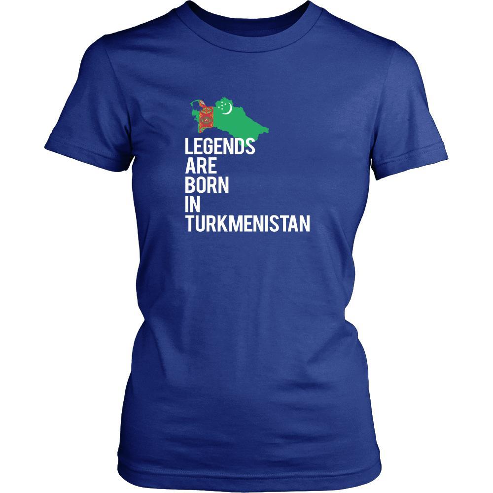 Turkmenistan Shirt - Legends are born in Turkmenistan - National Heritage Gift-T-shirt-Teelime | shirts-hoodies-mugs