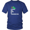 Turkmenistan Shirt - Legends are born in Turkmenistan - National Heritage Gift-T-shirt-Teelime | shirts-hoodies-mugs