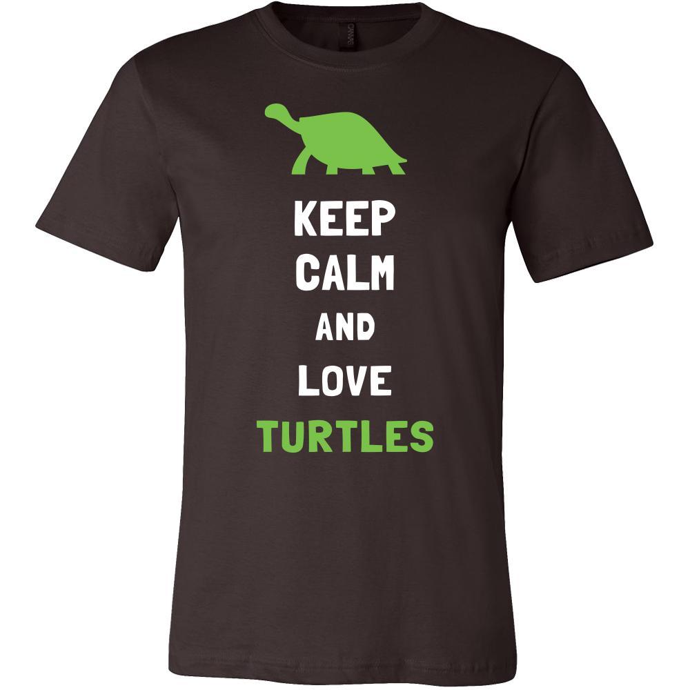 Turtle Shirt - Keep Calm - Animal Lover Gift-T-shirt-Teelime | shirts-hoodies-mugs
