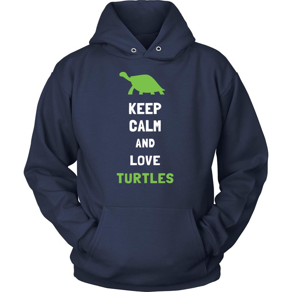 Turtle Shirt - Keep Calm - Animal Lover Gift-T-shirt-Teelime | shirts-hoodies-mugs