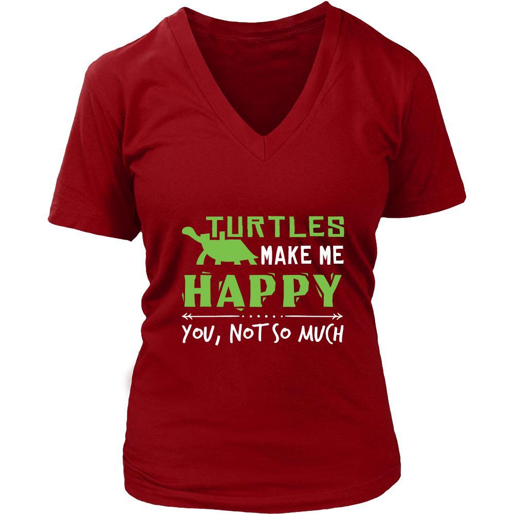 Turtle Shirt - Make Me Happy - Animal Lover Gift-T-shirt-Teelime | shirts-hoodies-mugs