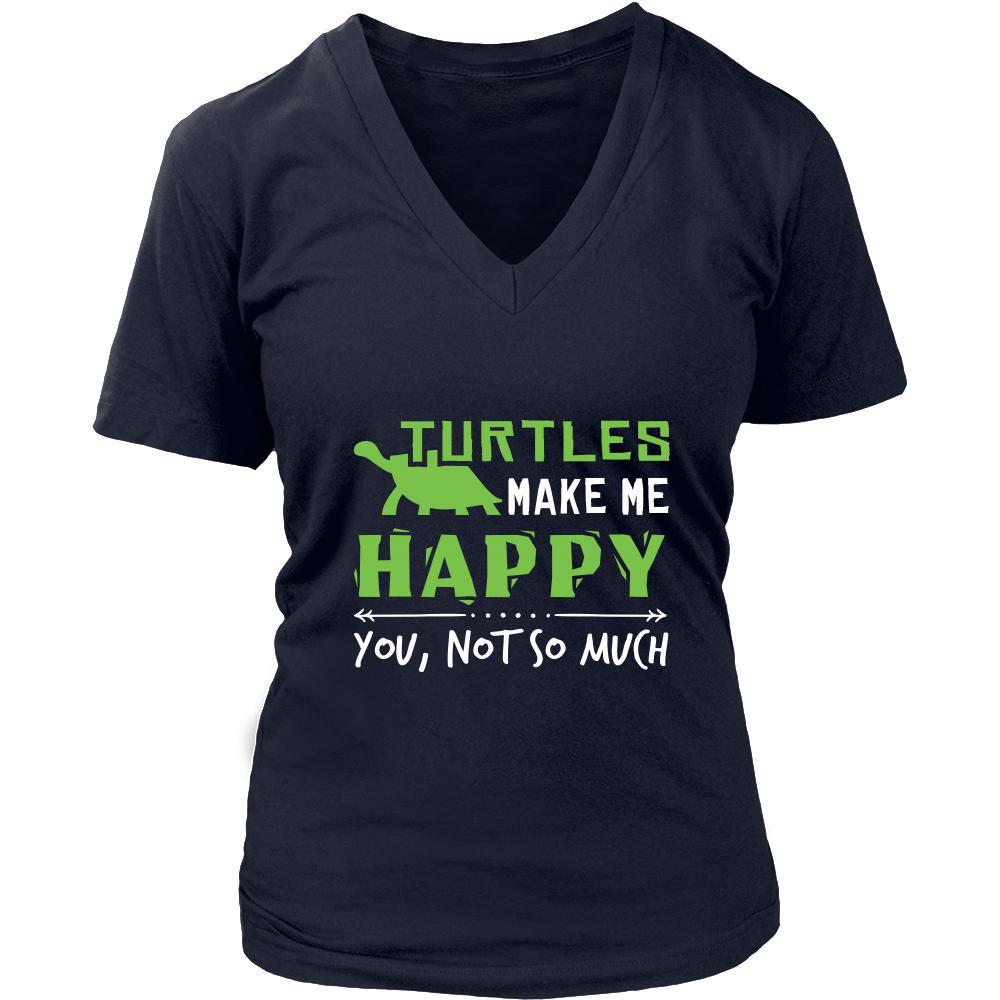 Turtle Shirt - Make Me Happy - Animal Lover Gift-T-shirt-Teelime | shirts-hoodies-mugs