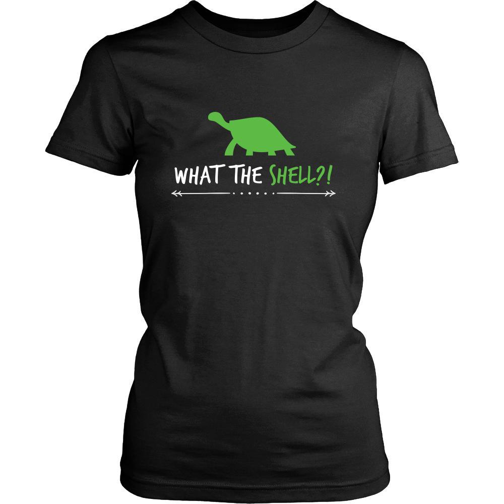 Turtle Shirt - What The Shell - Animal Lover Gift-T-shirt-Teelime | shirts-hoodies-mugs