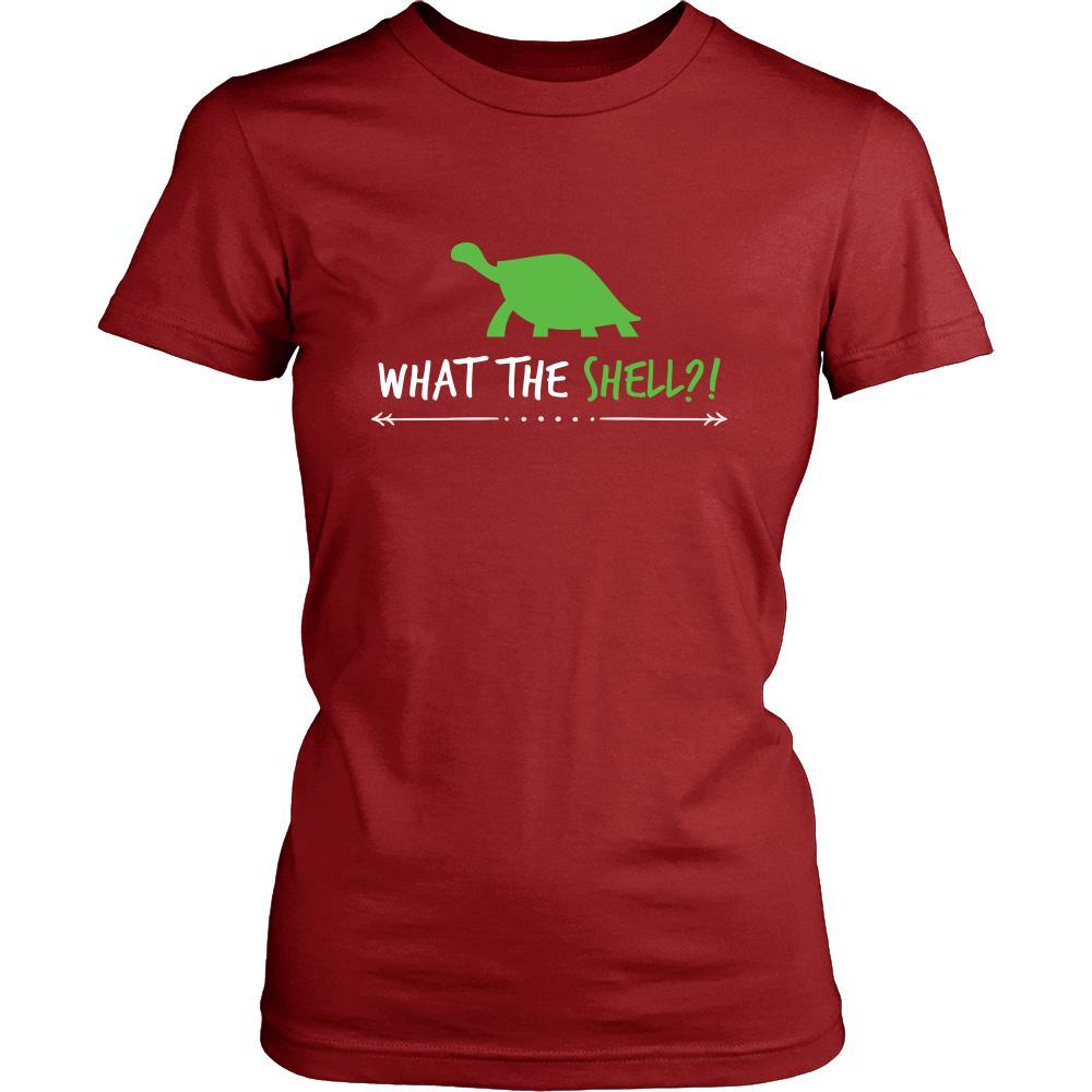 Turtle Shirt - What The Shell - Animal Lover Gift-T-shirt-Teelime | shirts-hoodies-mugs