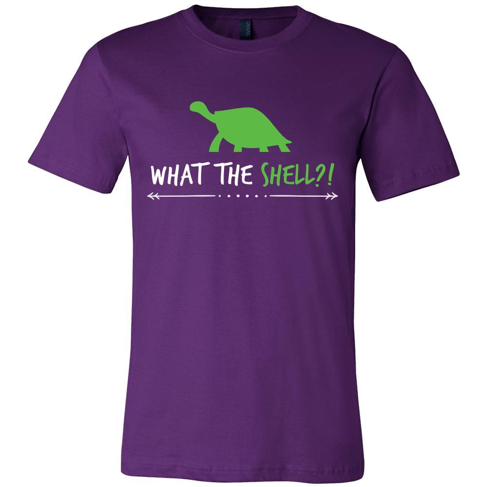 Turtle Shirt - What The Shell - Animal Lover Gift-T-shirt-Teelime | shirts-hoodies-mugs